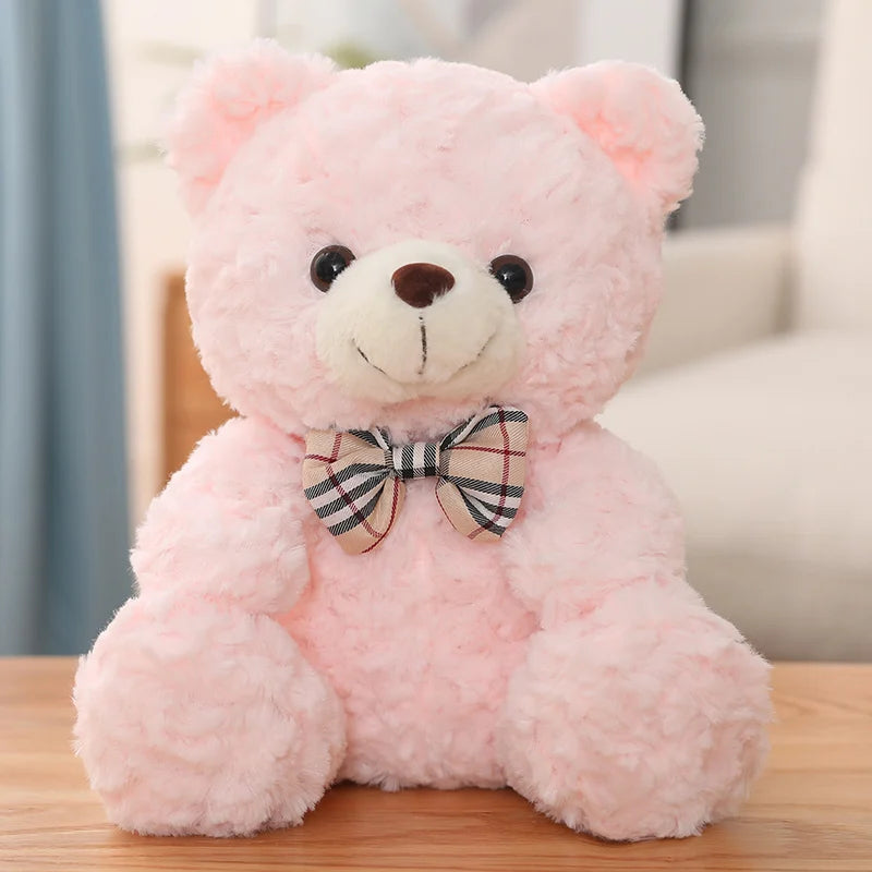 Teddybeer Knuffel 25 cm | Aankleedbeertje in 6 Kleuren