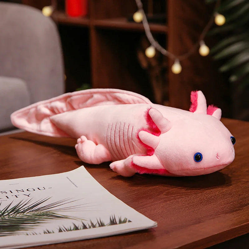 Axolotl Knuffel 23 tot 80 cm | Zes Kleuren