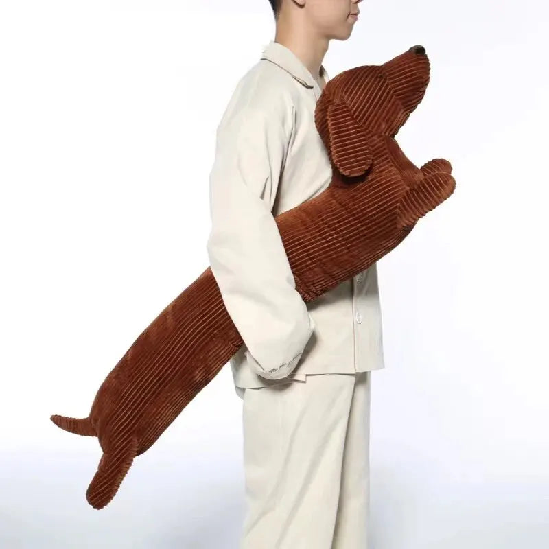 Teckel Hond Knuffelkussen XXL 120 cm