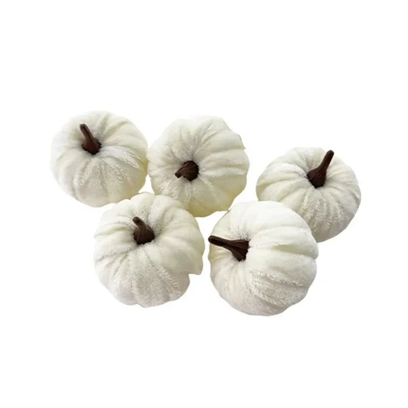 Pluche Pompoen Decoratie | Fluwelen Herfstpompoen