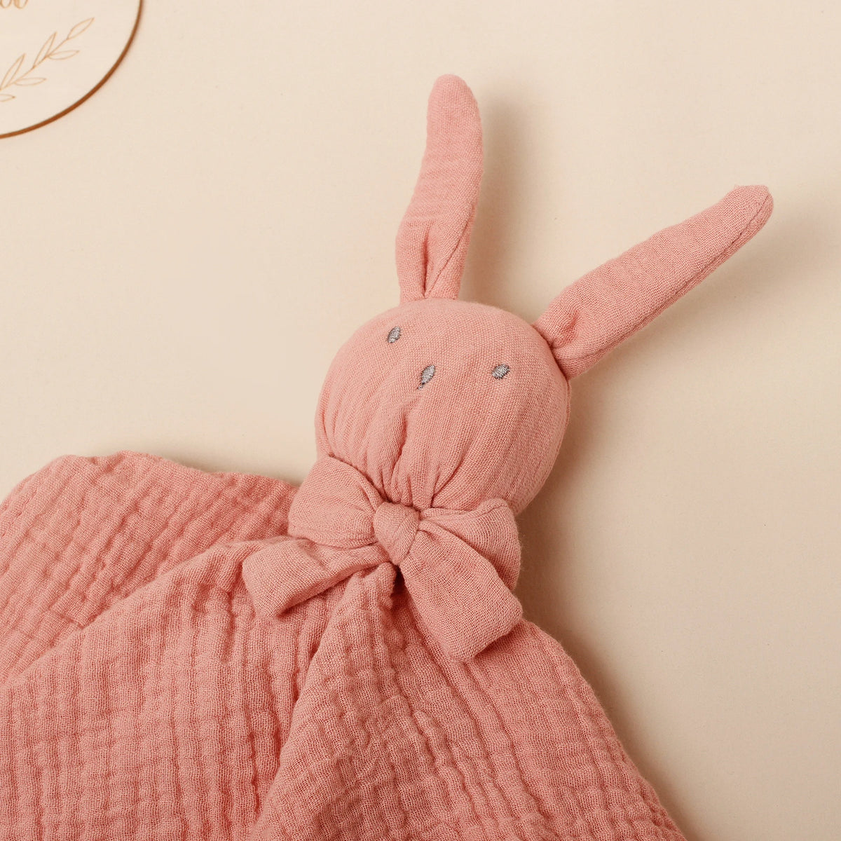 Konijn Knuffeldoekje met Strikje