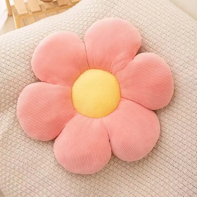 Bloem Knuffelkussen 35 cm | Pluche Plant Bloemblaadjes