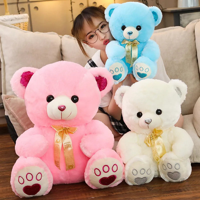Teddybeer met Strik 35 of 50 cm