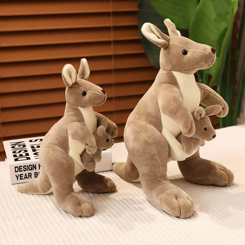 Kangoeroe Knuffel Moeder met Baby