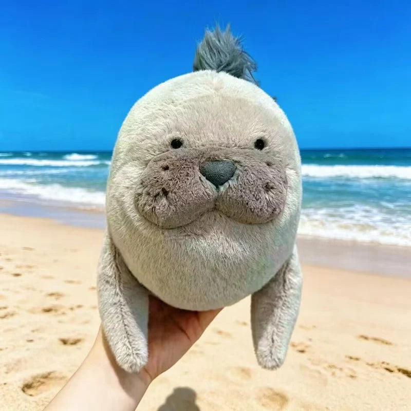 Grijze Zeehond Knuffel 35 cm
