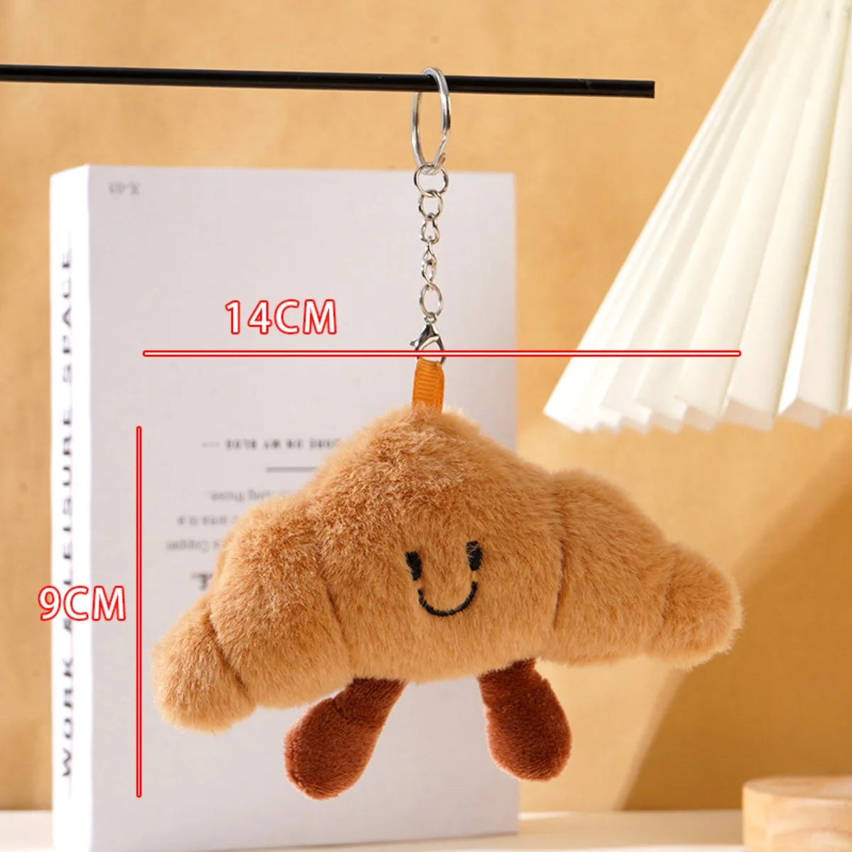 Croissant Sleutelhanger