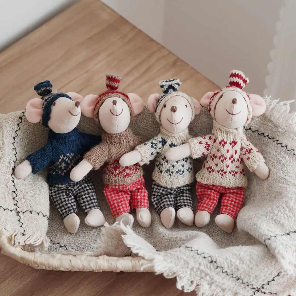 Muis Knuffel met Kleertjes