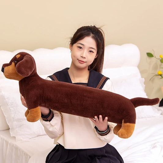 Teckel Knuffelkussen 60 en 80 cm