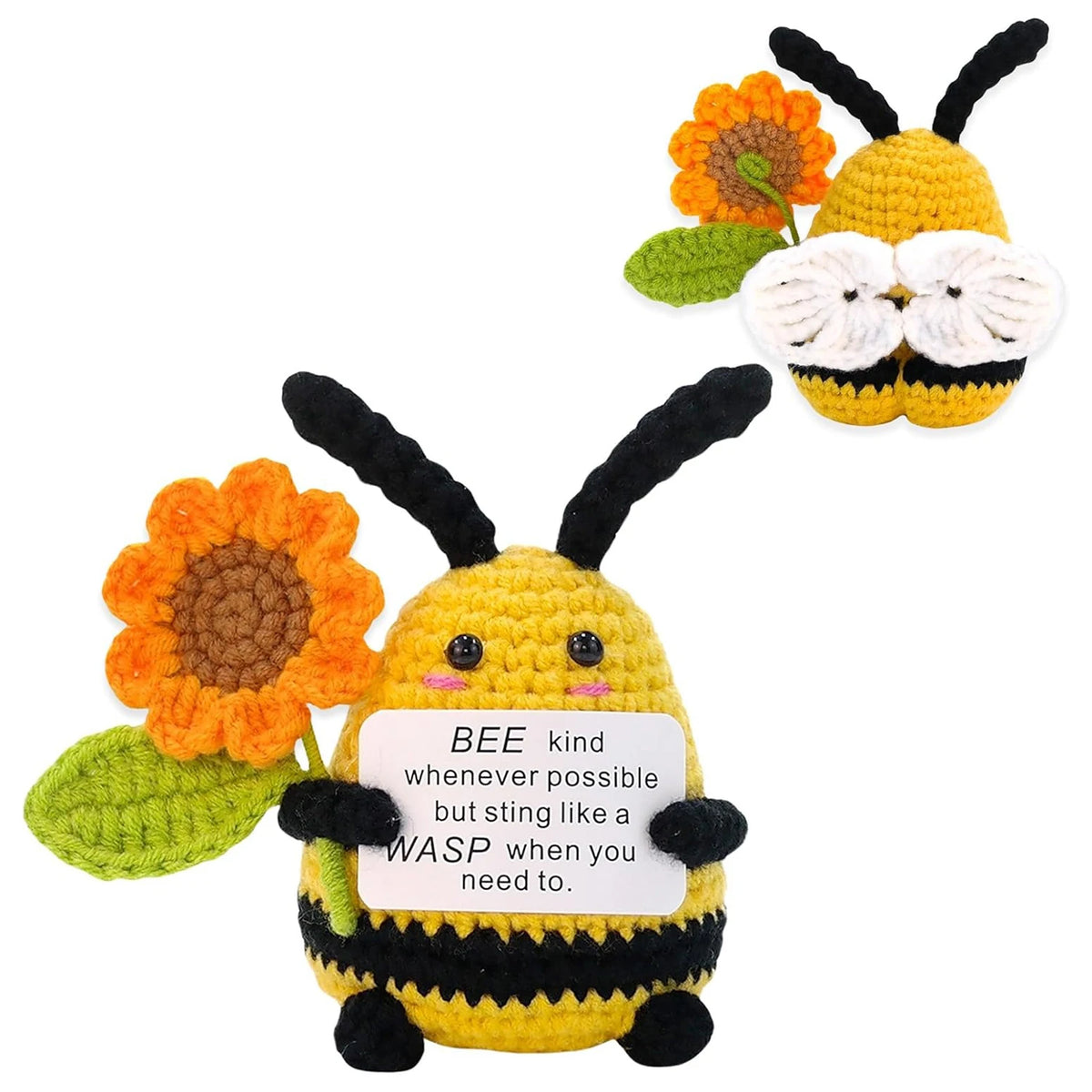 Gehaakte Mini Kat Knuffel | Positief Cadeautje in 6 Modellen