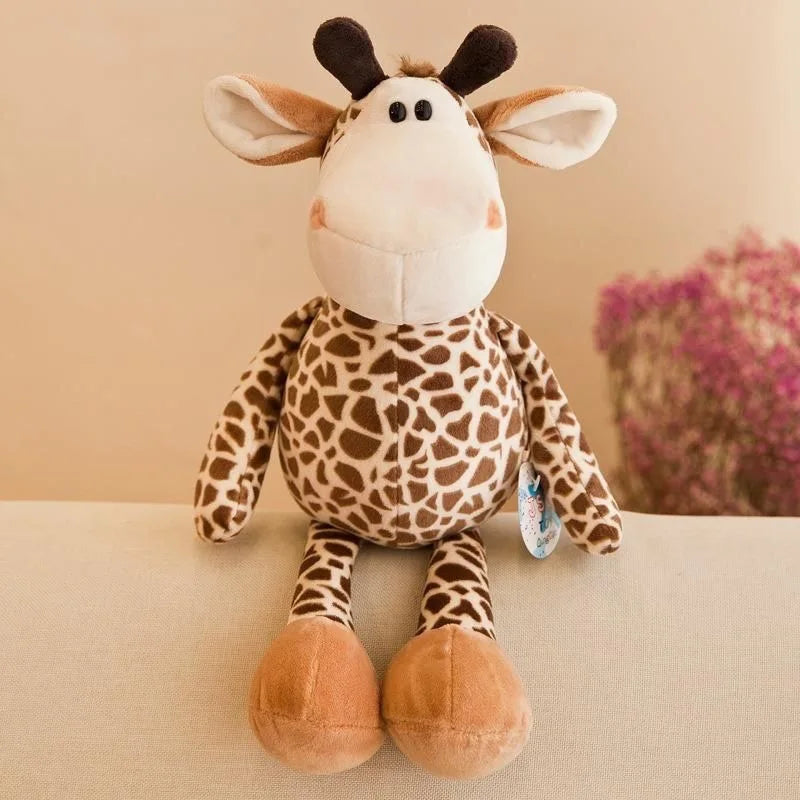 Jungle Dieren Knuffel 25 cm | Tijger, Leeuw, Olifant, Aap