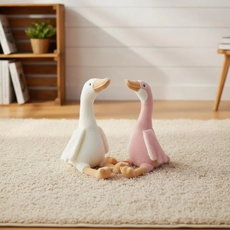 Gans Knuffel met Lange Nek 30 cm