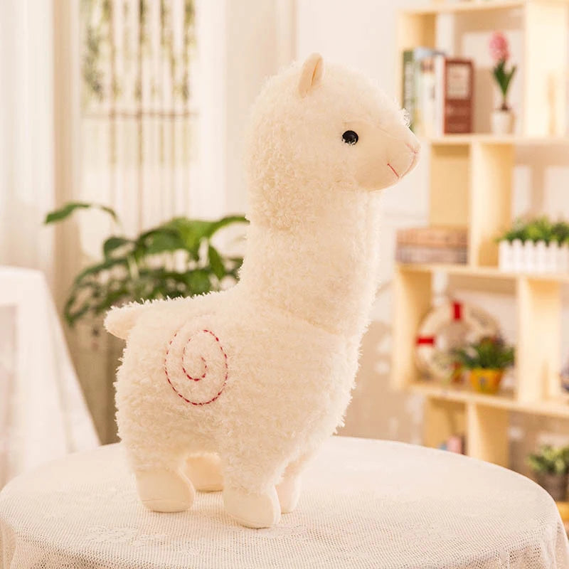 Alpaca Knuffel 28 cm | Zes Vrolijke Kleuren