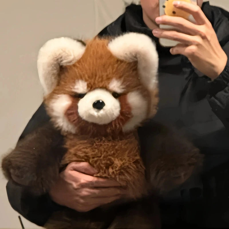 Rode Panda Knuffel 55 cm