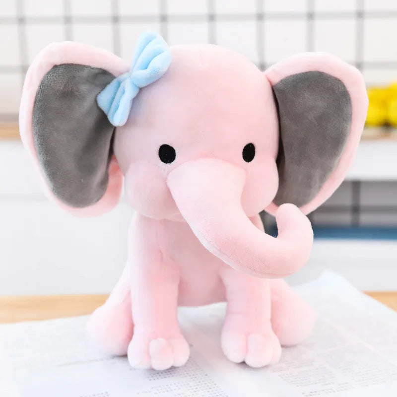 Troost Olifant Knuffel | Roze of Grijs Slaapolifantje