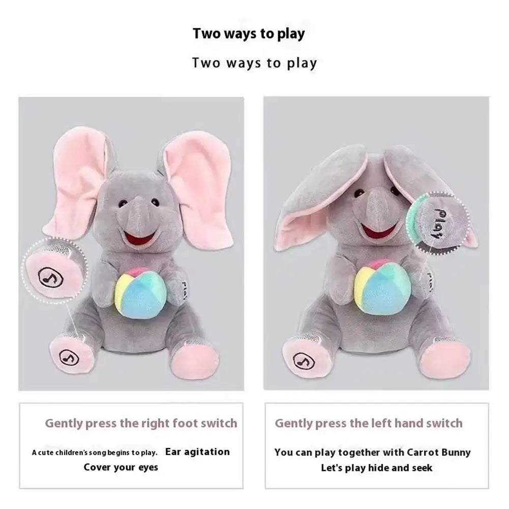 Kiekeboe Olifant Knuffel met Liedjes