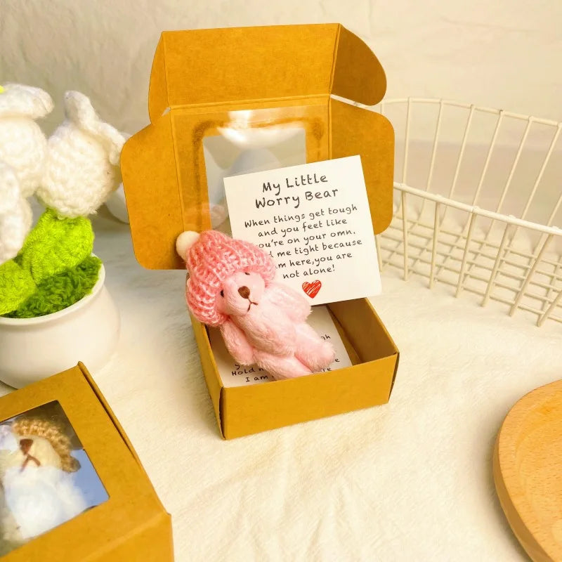Pocket Hug Teddybeertje met Kaartje