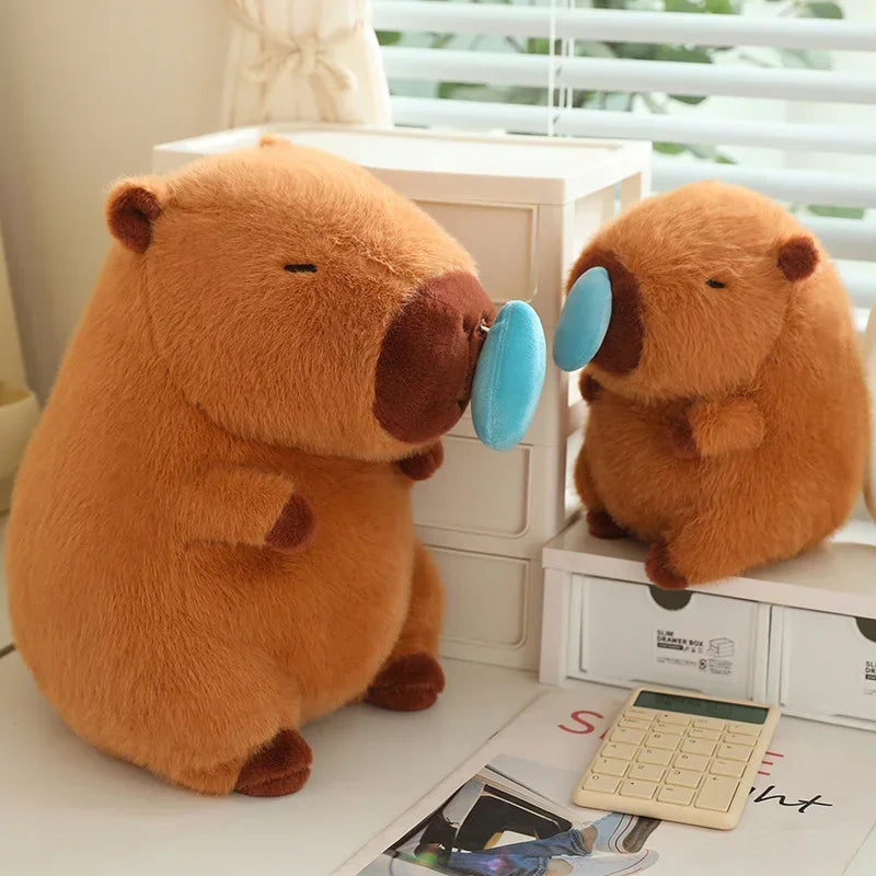 Capibara Knuffel met Snotbel