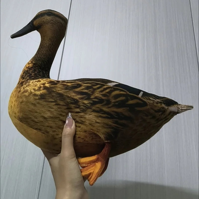 Wilde Eend Knuffelkussen 35 cm