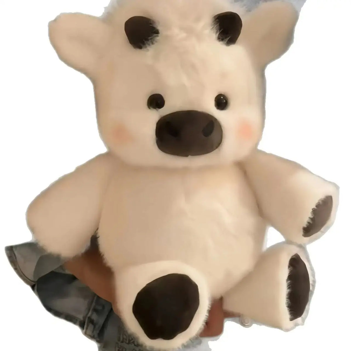 Roze Schotse Hooglander Knuffel 45 cm