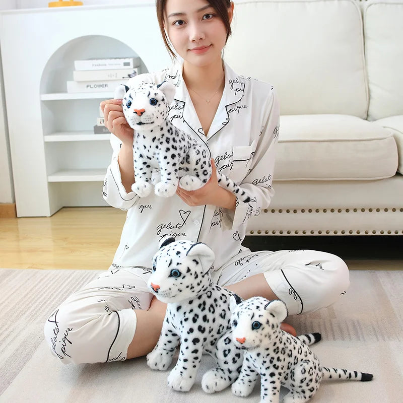 Realistische Leeuw of Panter Knuffel 23 tot 33 cm