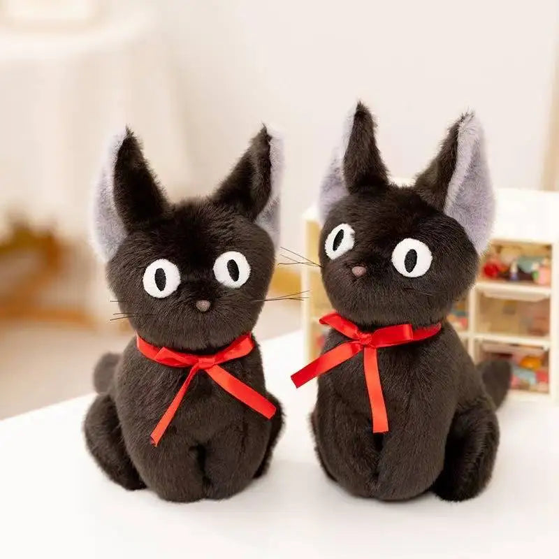 Zwarte Kat Knuffel 25 cm
