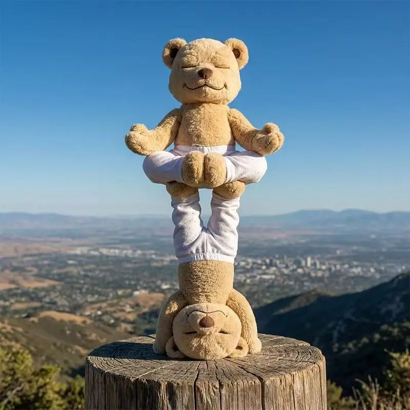 Yoga Beer Knuffel