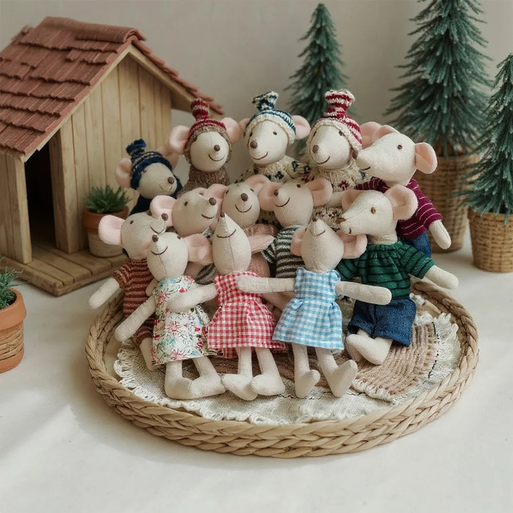 Muis Knuffel met Kleertjes