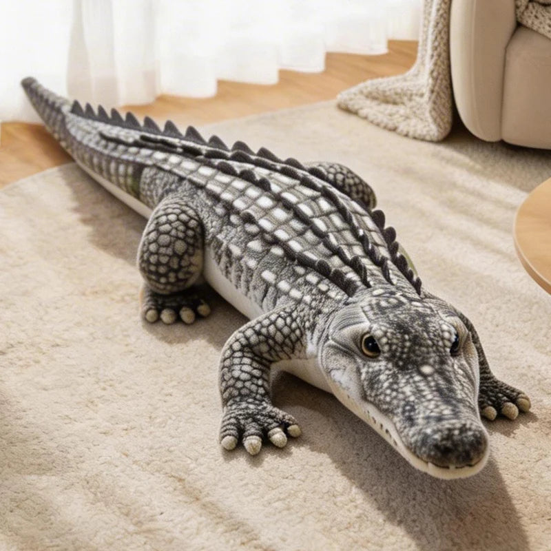 Realistische Krokodil Knuffel 65 en 90 cm