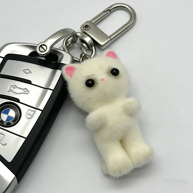Kitten Knuffel Sleutelhanger | Zachte Pluche Mini Kat Tashanger De Knuffel