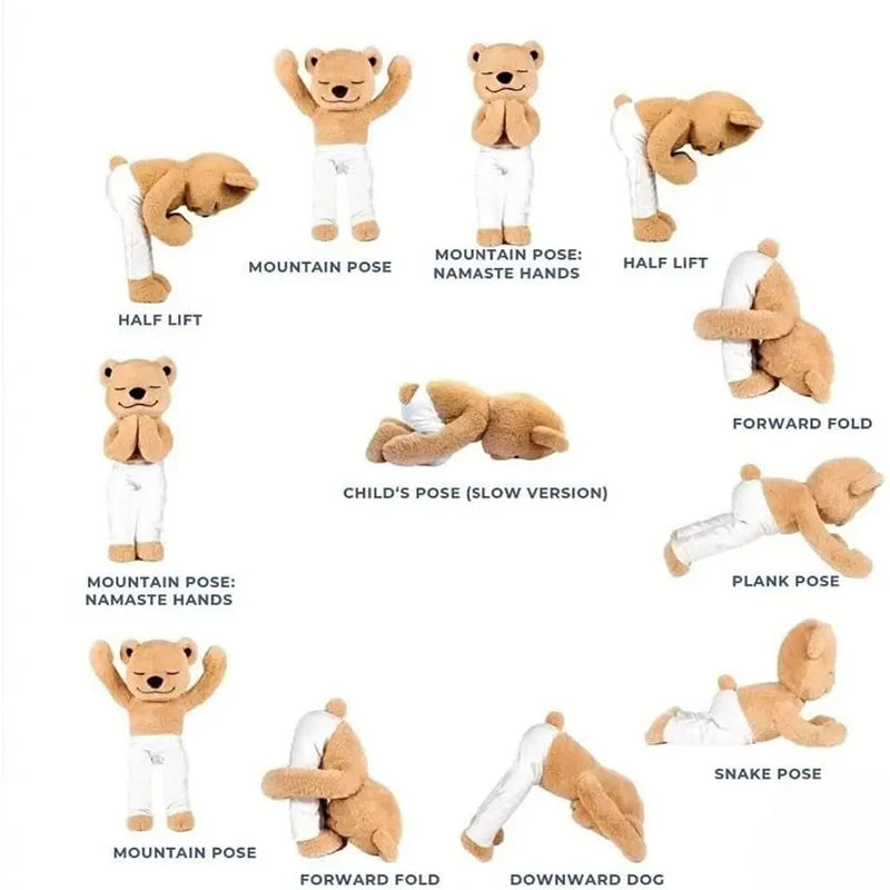 Yoga Beer Knuffel