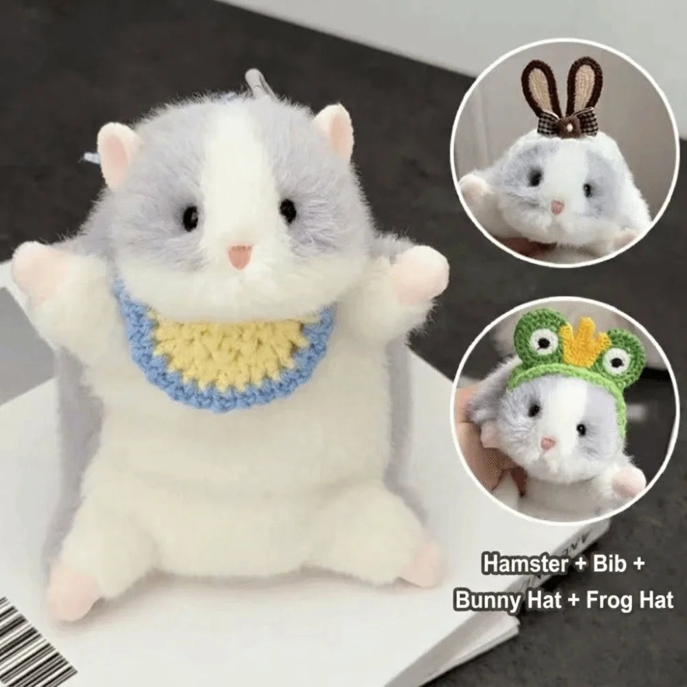 Hamster Sleutelhanger | Pluche Tashanger in 6 Modellen