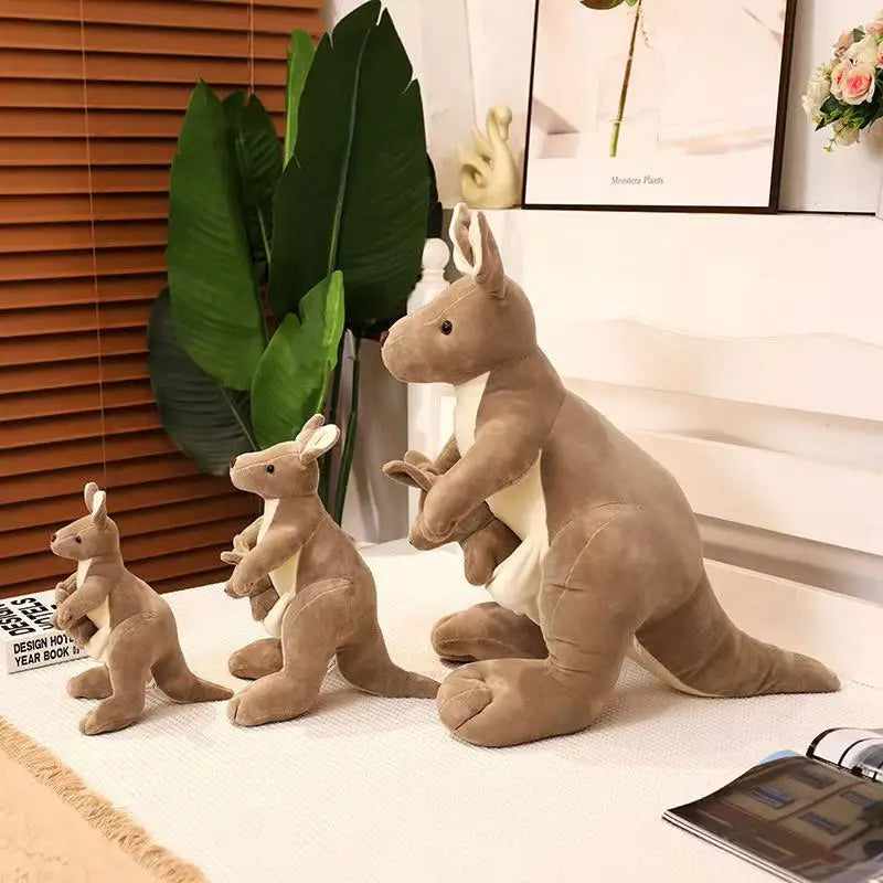 Kangoeroe Knuffel Moeder met Baby