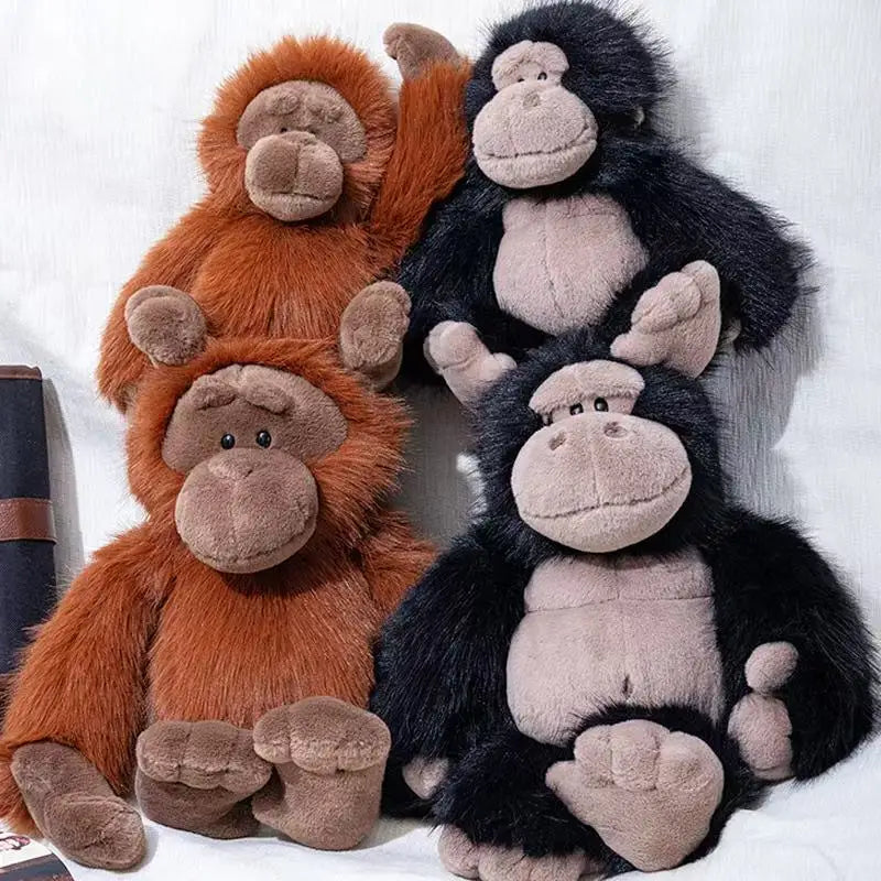 Luie Gorilla Knuffel 26 of 35 cm