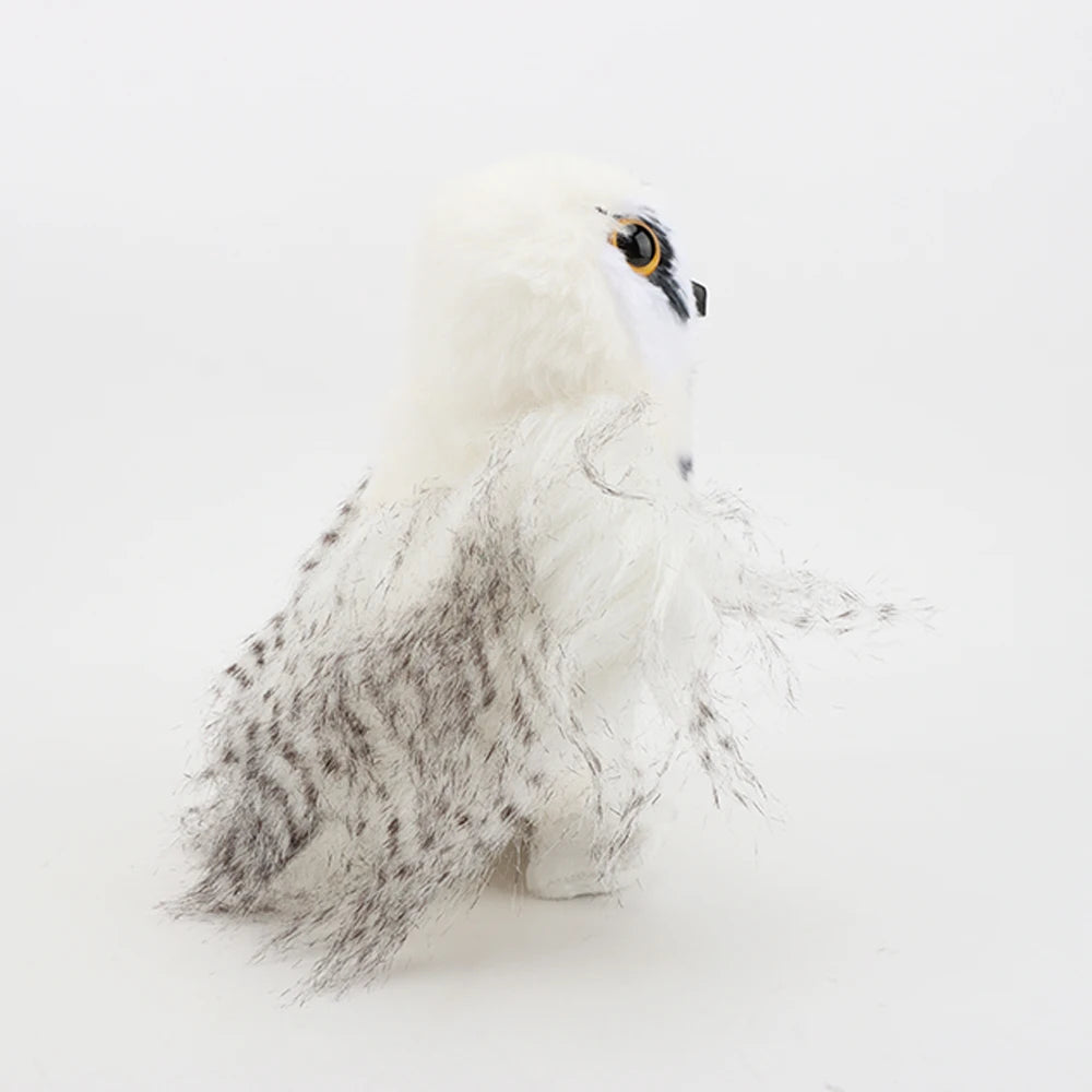 Witte Uil Knuffel 20 cm