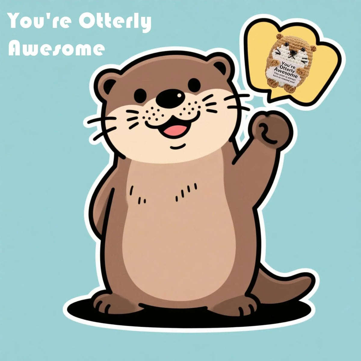 Gehaakte Zeeotter Knuffel