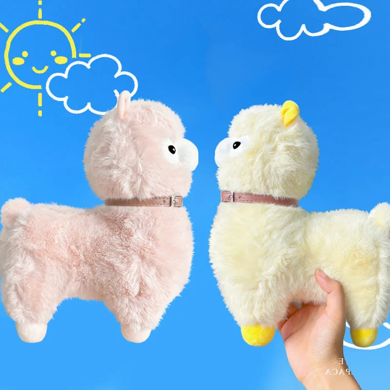 Regenboog Alpaca Knuffel 26 cm