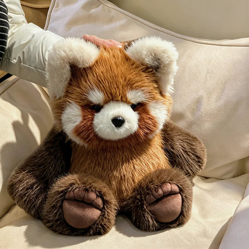 Rode Panda Knuffel 55 cm