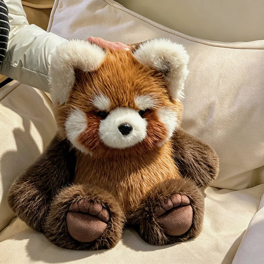 Rode Panda Knuffel 55 cm