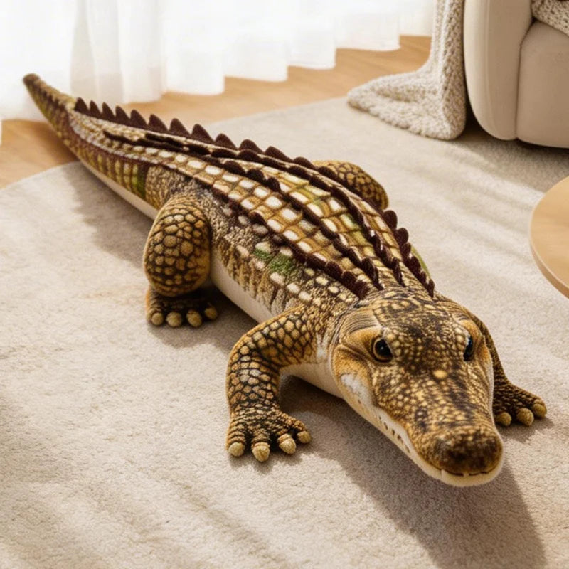 Realistische Krokodil Knuffel 65 en 90 cm