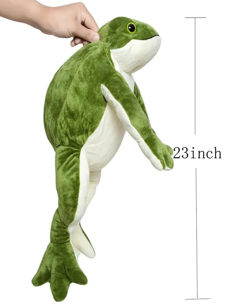 Kikker Knuffel 28 en 58 cm