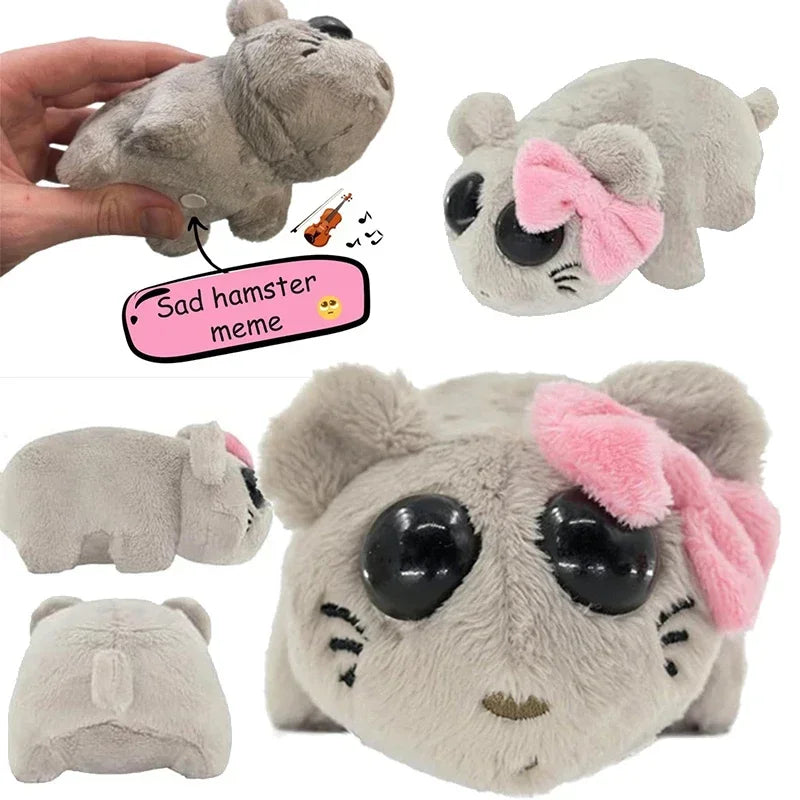 Verdrietige Hamster Knuffel