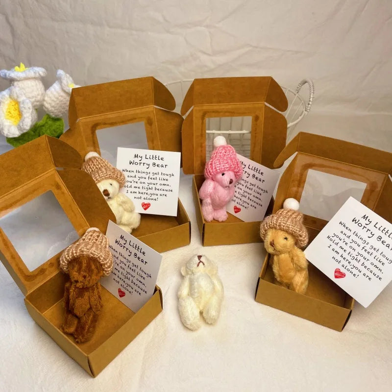 Pocket Hug Teddybeertje met Kaartje