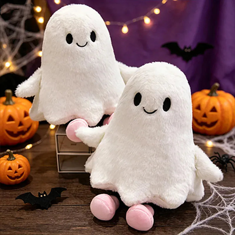 Spookje Knuffel 30 cm | Schattig Wit Halloween Spook De Knuffel