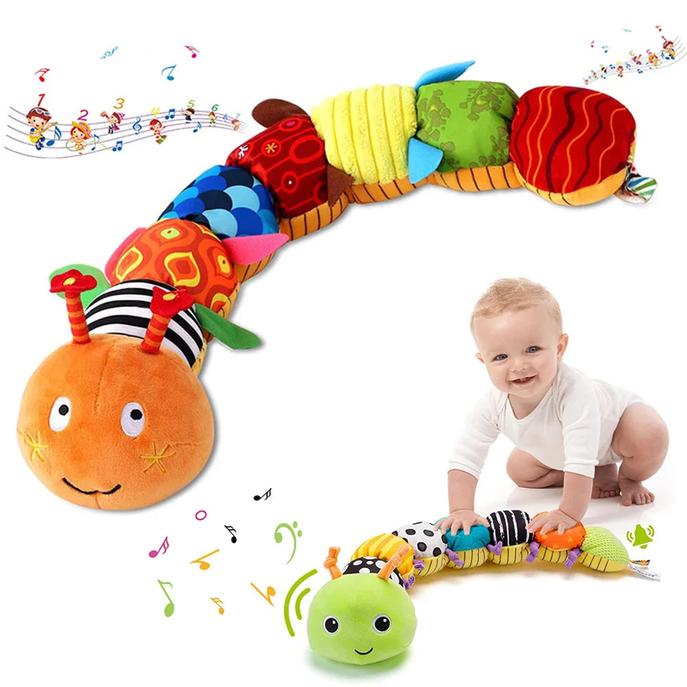 Rups Rammelaar met Muziek 60 cm