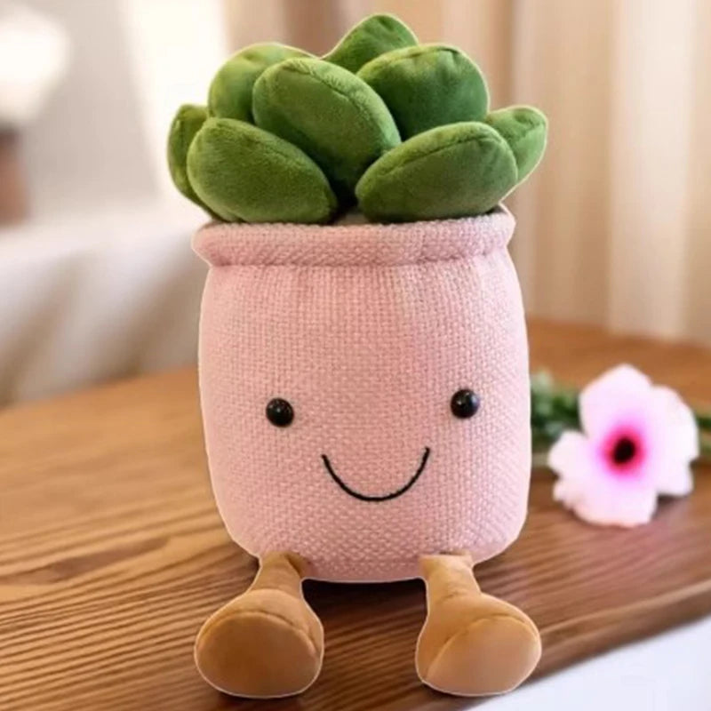 Vetplant Knuffel in Potje