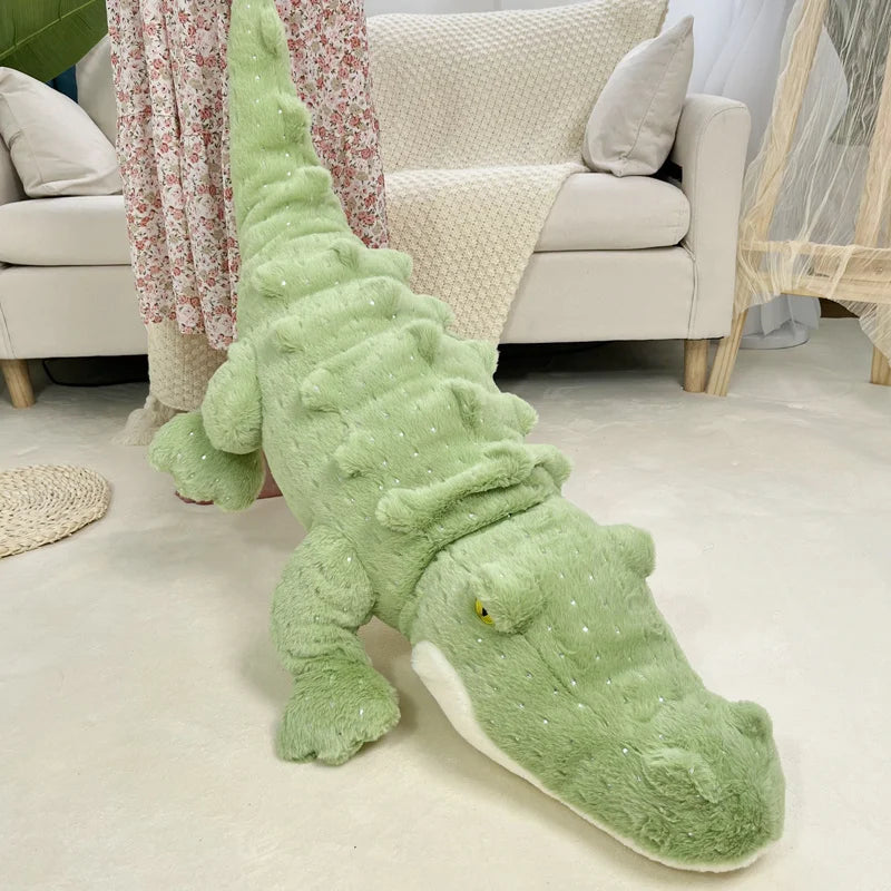 Grote Krokodil Knuffel 55 tot 115 cm | Zacht Kussen