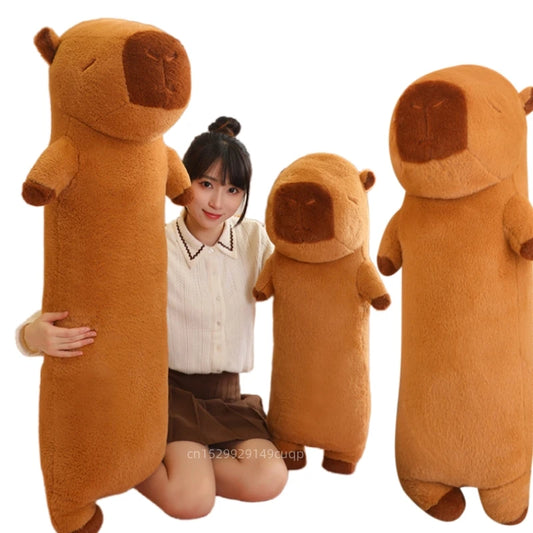 XXL Capybara Knuffelkussen 90 en 120 cm