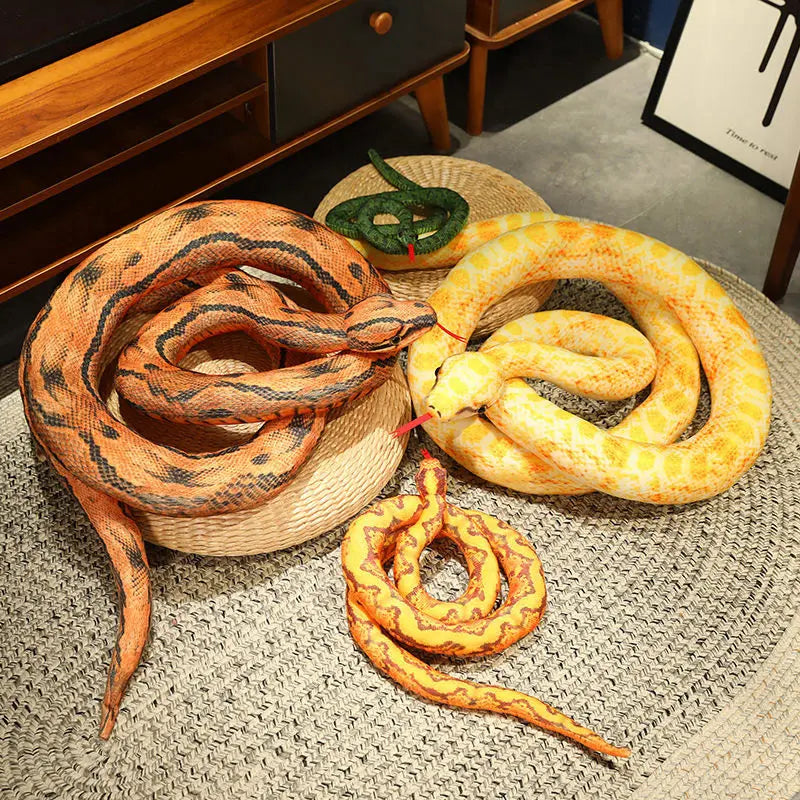 Pluche Python Slang 110 tot 300 cm