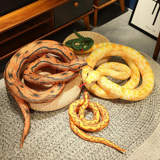 Pluche Python Slang 110 tot 300 cm