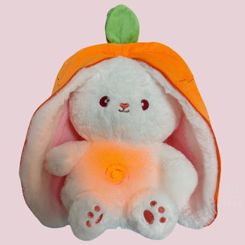 Ademende Konijn Knuffel met Licht
